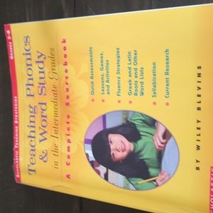 Book - Teaching Phonics & Word Study in the Intermediate Grades